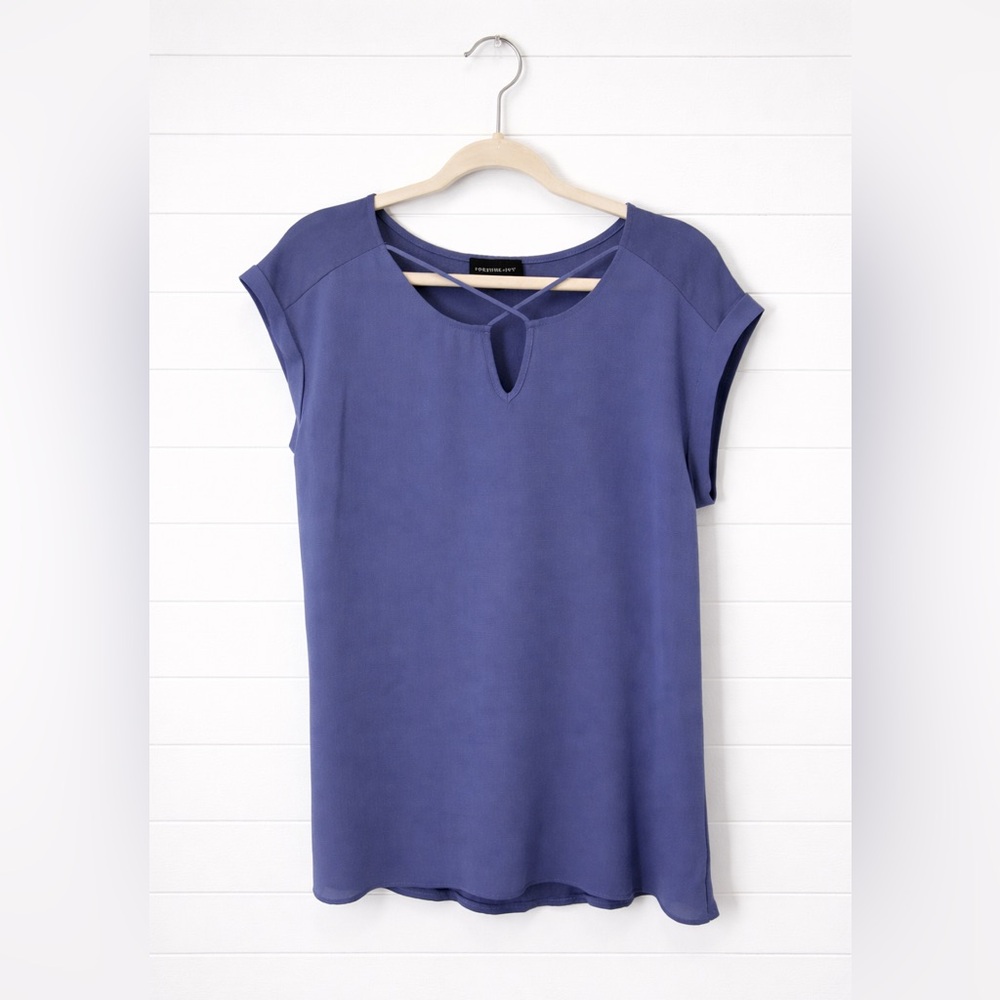 Fortune & Ivy Blue Women's Top